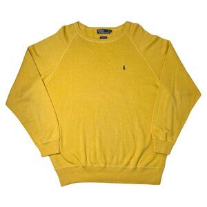 Vintage Polo Ralph Lauren Light Cotton Sweater L